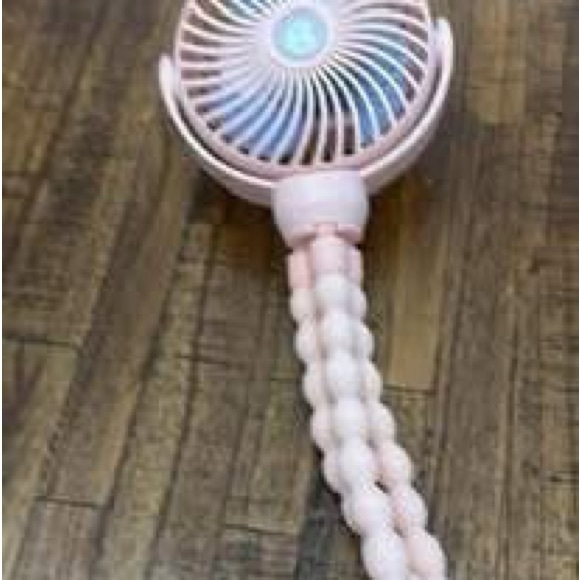 Other - Portable Pink Handheld Fan